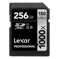 Lexar 256GB 1000X 150mb/sn UHS-II SDHC Hafıza Kartı