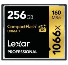 Lexar 256GB 1066X 160MB/s Profesyonel CF Hafıza Kartı