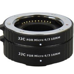 JJC AET-M43S 10mm + 16mm AF Macro Extension Tüp (M4/3-Olympus-Panasonic)