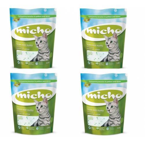 Micho Silika Kristal 3.8 lt Kedi Kumu