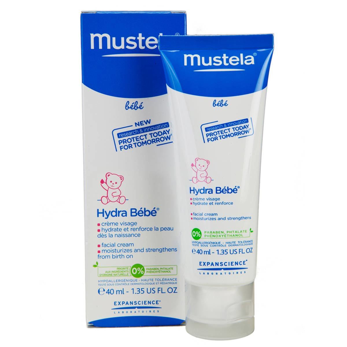 Mustela Hydra Bebe Face Cream 40 ml. Nemlendirici Yüz Kremi