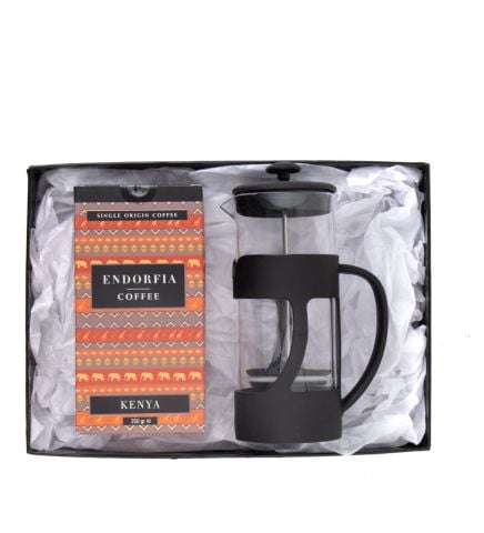 500 Ml French Press ve 250 gr Kenya Kahve