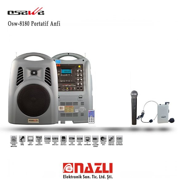 osawa portable mixer pa amplifier