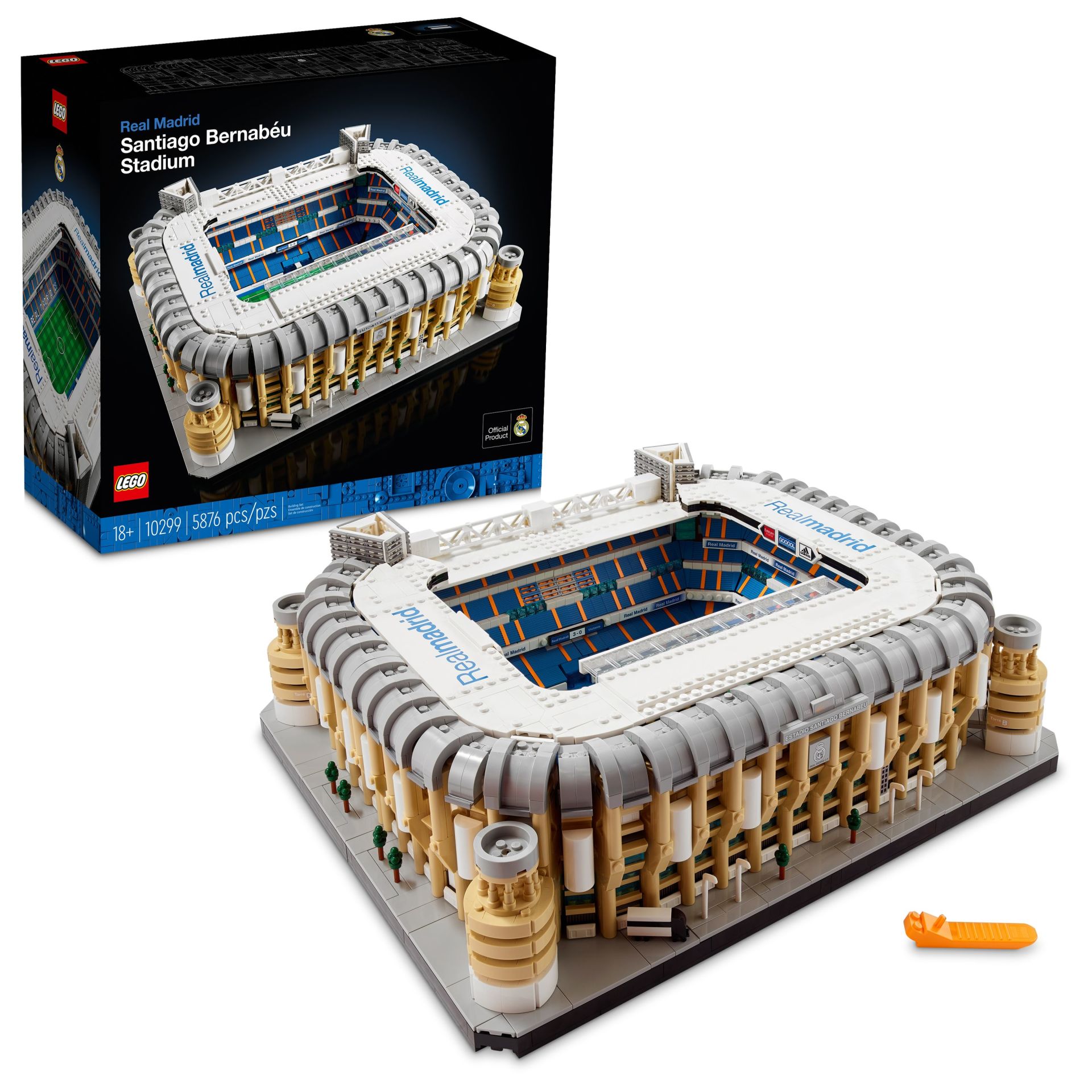 LEGO® Real Madrid – Santiago Bernabéu Stadyumu 10299 - Yetişkinler için Ünlü Stadyumun Detaylı ve Sergilenebilir Model Yapım Seti (5876 Parça) LEGO® Real Madrid – Santiago Bernabéu Stadyumu 10299 - Yetişkinler için Ünlü Stadyumun Detaylı ve Sergilenebilir Model Yapım Seti (5876 Parça)