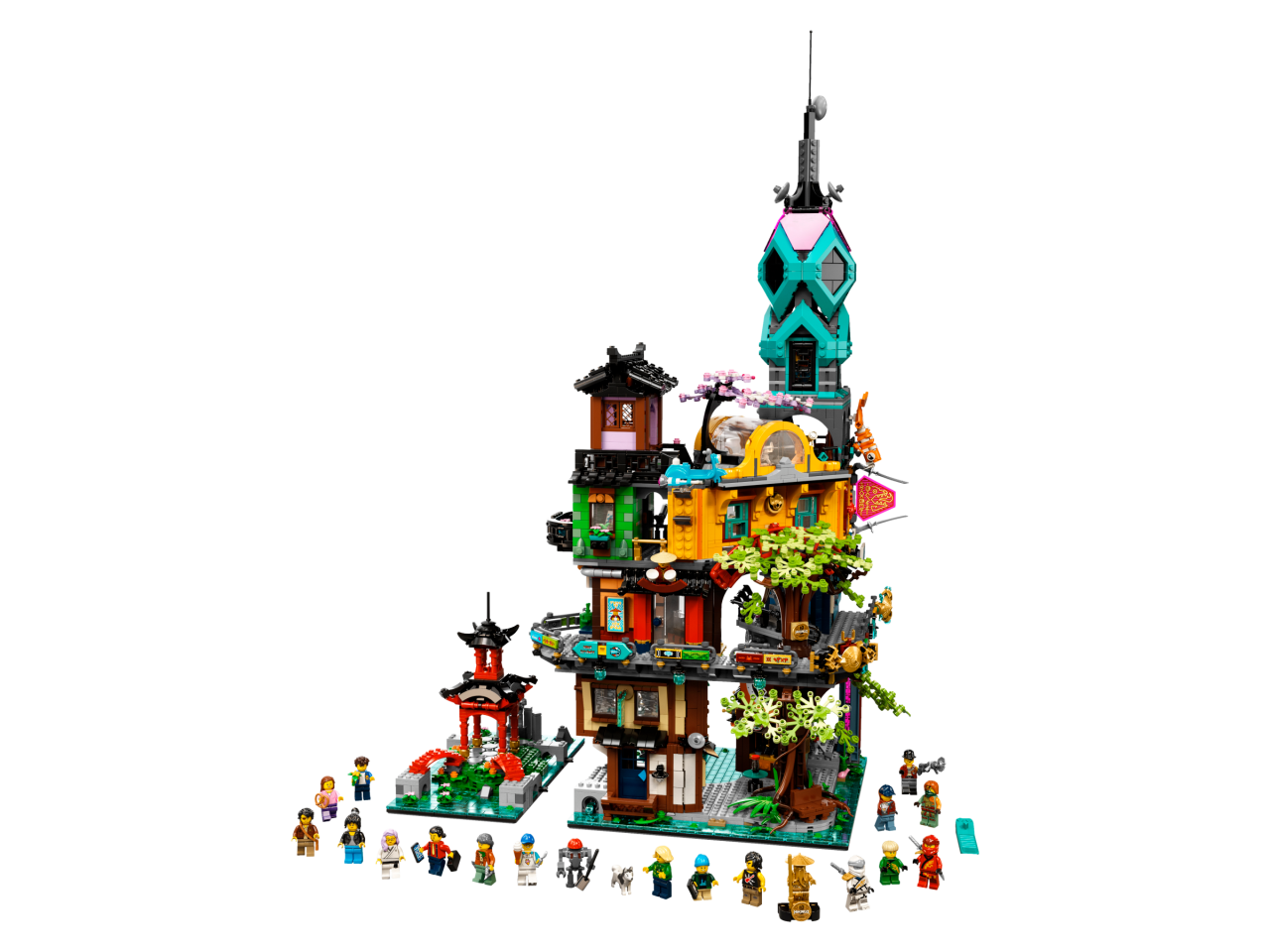 LEGO® NINJAGO® City Bahçeleri 71741 LEGO® NINJAGO® City Bahçeleri 71741
