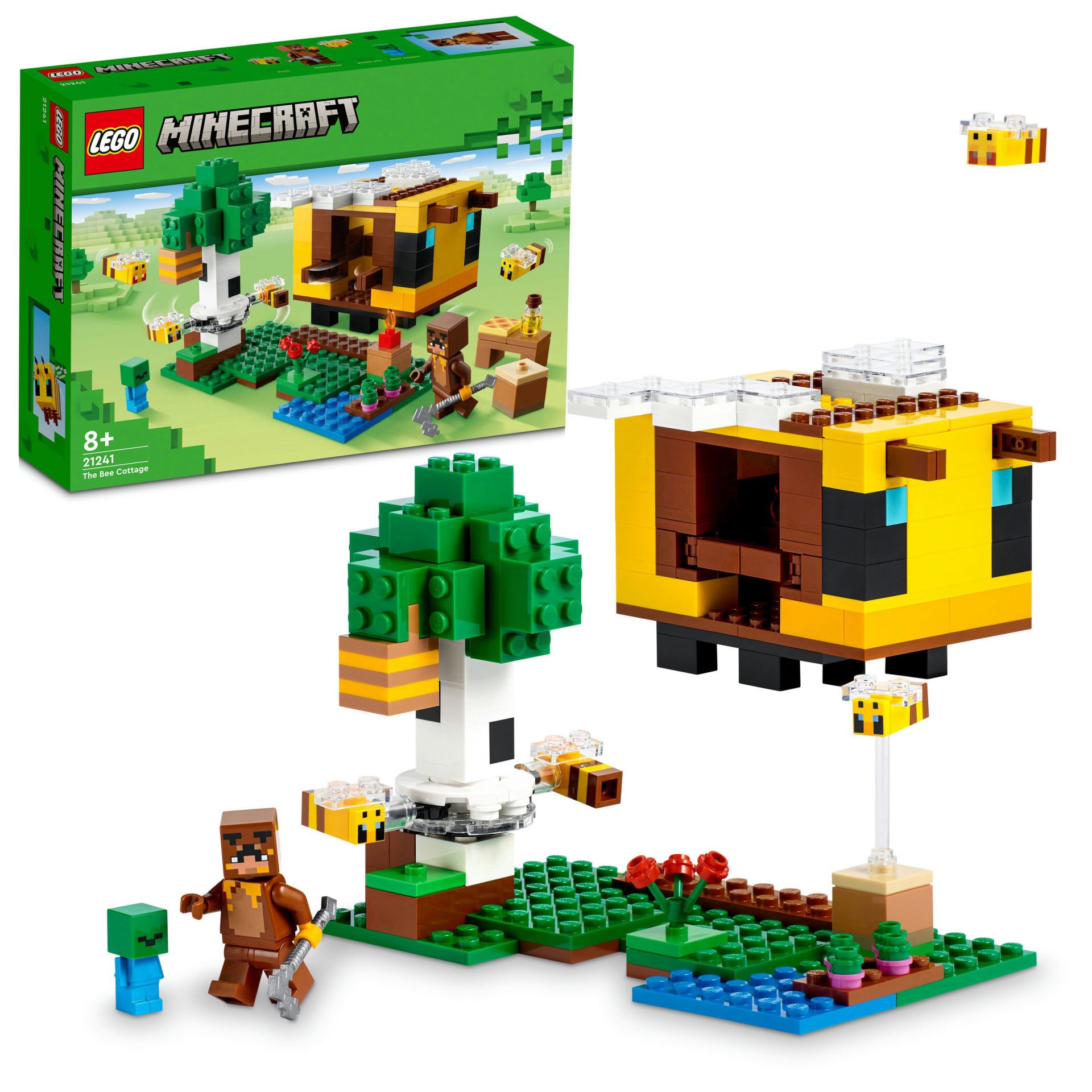 LEGO® Minecraft® Arı Evi 21241 Oyuncak Yapım Seti (254 Parça)