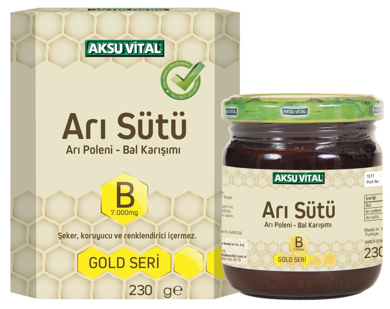 Aksu Vital Bebe (B) (7.000mg) 220 Gr