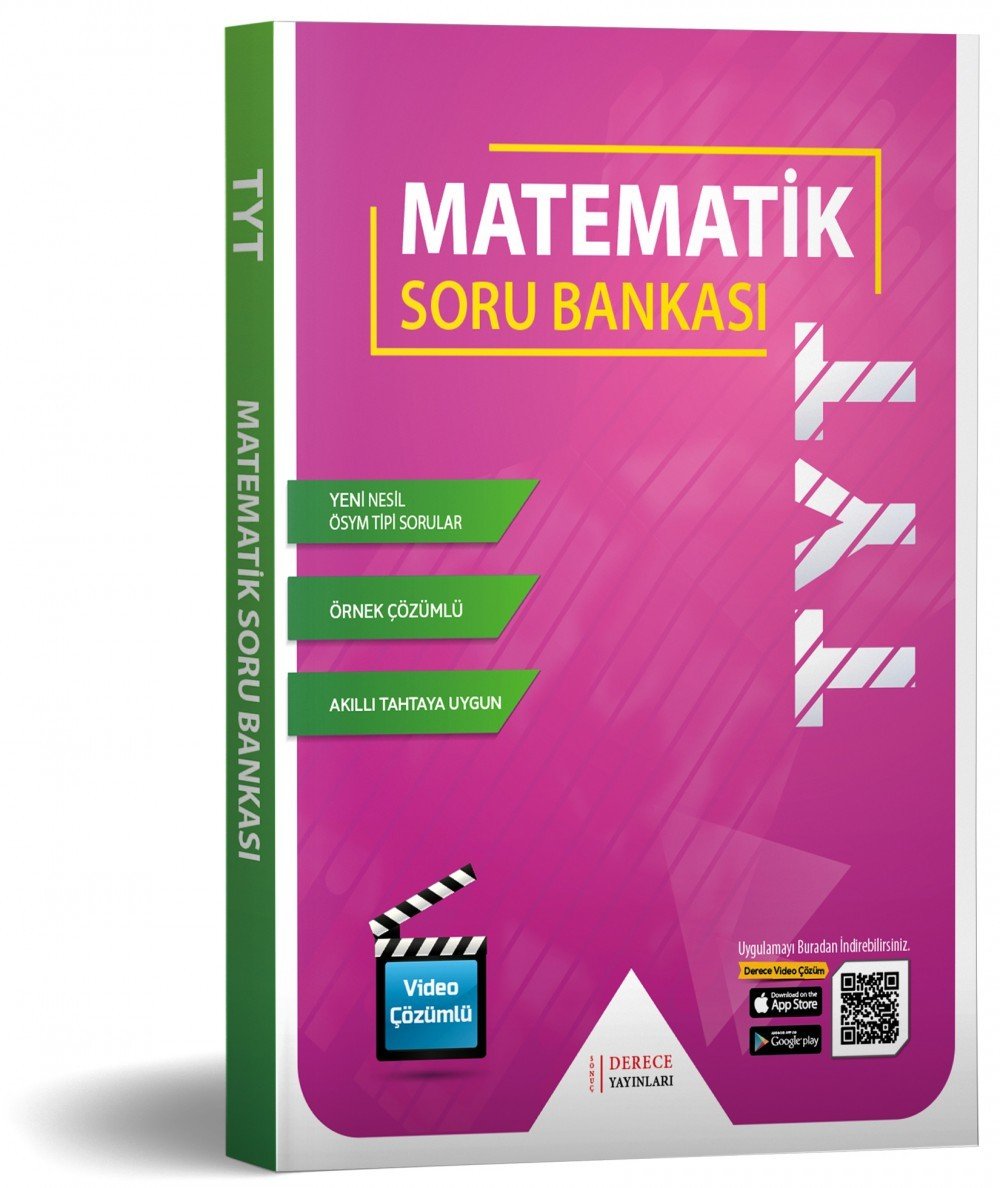 TYT Matematik Soru Bankası Derece Yayınları, Derece Yayınları, TYT