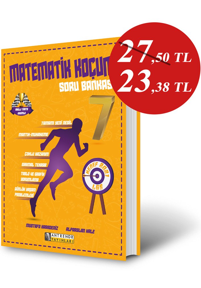 7 Sinif Matematik Kocum Soru Bankasi Antrenor Yayinlari Antrenor Yayinlari 7 Sinif Matematik Kocum Soru Bankasi Antrenor Yayinlari