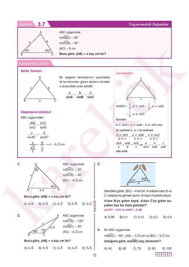 11 Sinif Matematik Mps Konu Anlatimi Ve Soru Cozumu Karekok