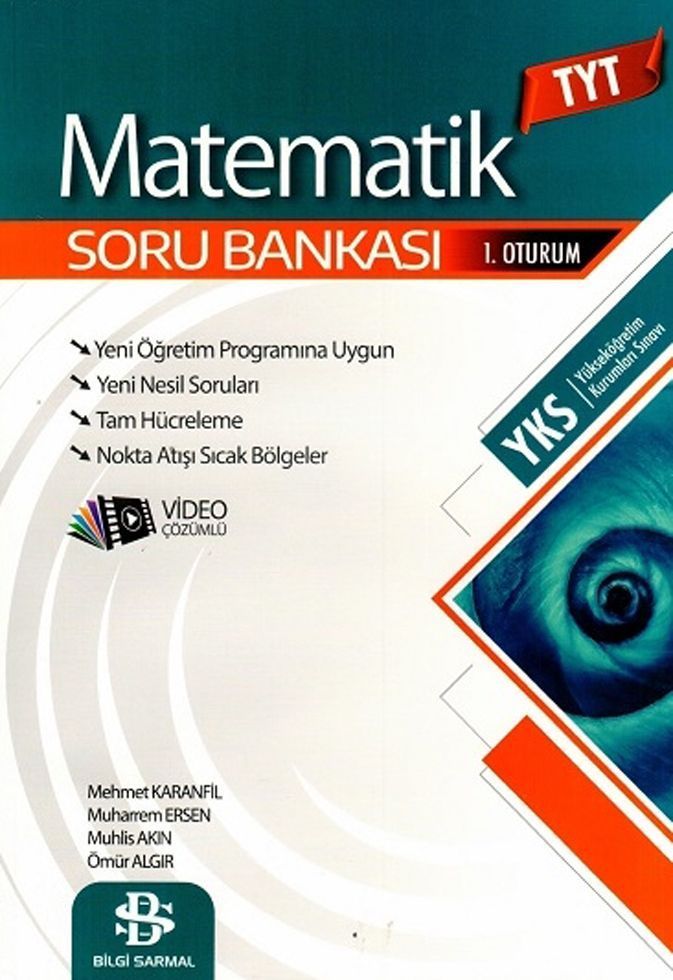 TYT Matematik Soru Bankası Bilgi Sarmal Yayınları Bilgi Sarmal Yayınları
