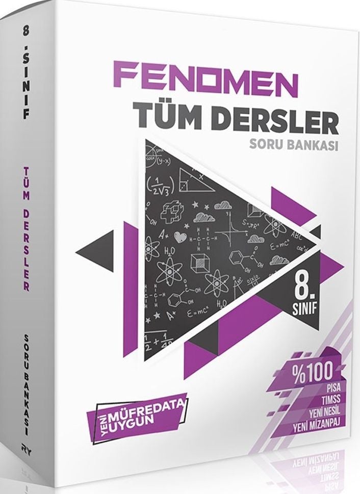 8. Sınıf Fenomen Tüm Dersler Soru Bankası (Kutu) Referans Yayınları