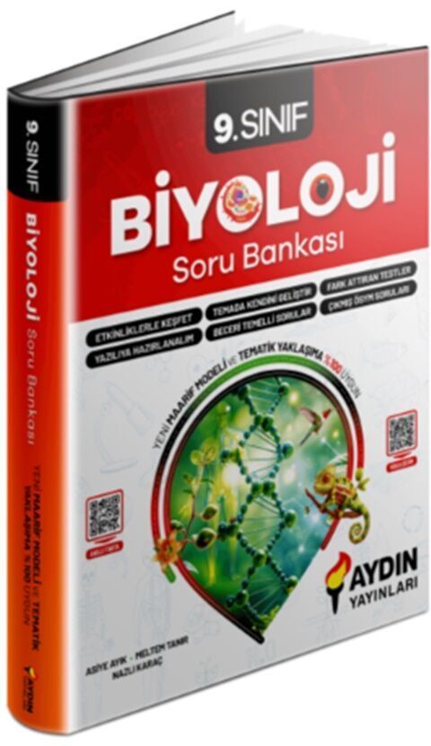 9. Sınıf Biyoloji Soru Bankası Aydın Yayınları | Akm Kitap