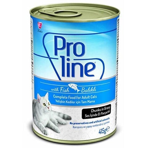 Proline Kedi Konserve Balık Sos İçinde 415 Gr