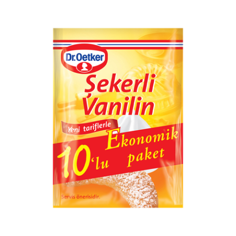 Dr. Oetker Şekerli Vanilin 10x5 Gr