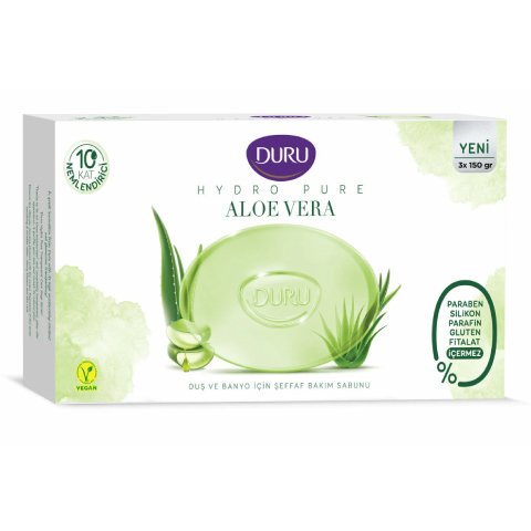 Duru Hydro Pure Aloe Vera Sabun 3x150 Gr