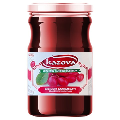 Kazova Kızılcık Marmeladı 700 Gr