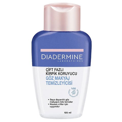 Diadermine Çift Fazlı Kirpik Koruyucu Göz Makyaj Temizleyici 125 Ml