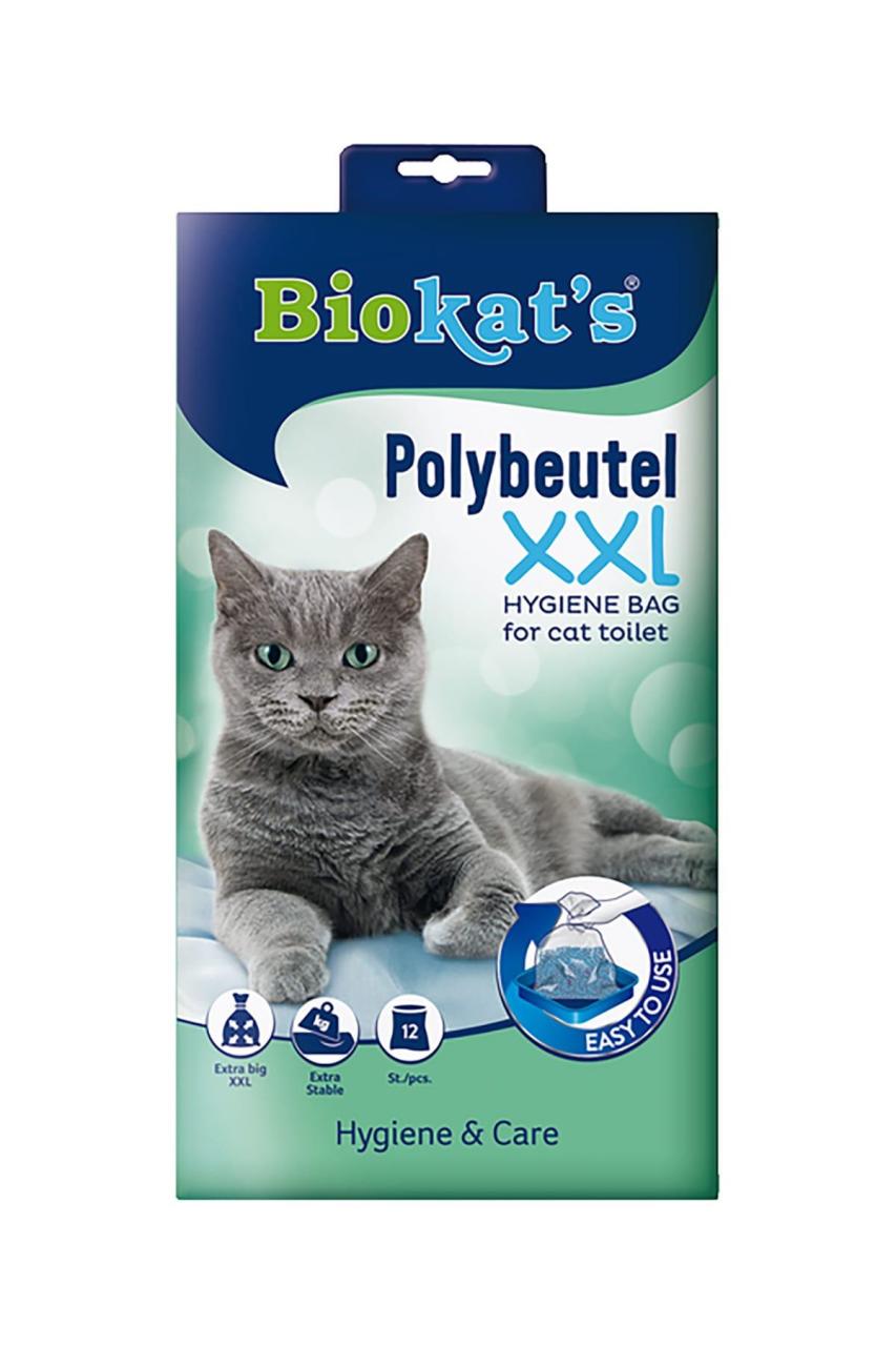 Biokats Kedi Kumu Hijyen Torbası XXL 12�li