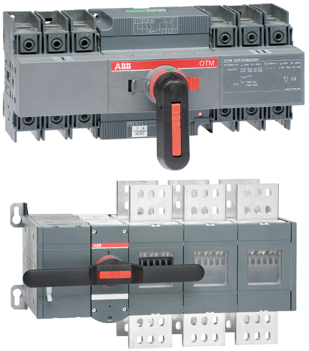 TRANSFER ŞALTERLERİ - OT400E04CP 400A 4P Transfer şalteri | ABB