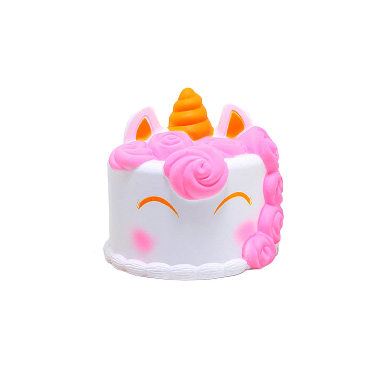 Squishy Küçük Sevimli Unicorn Pasta Anahtarlık Sukuşi Bakmakistersen Hediye