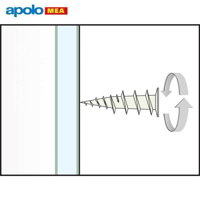 MEA GKD Alçıpan ve İnce Duvar Dübeli (45mm, 50 adet)