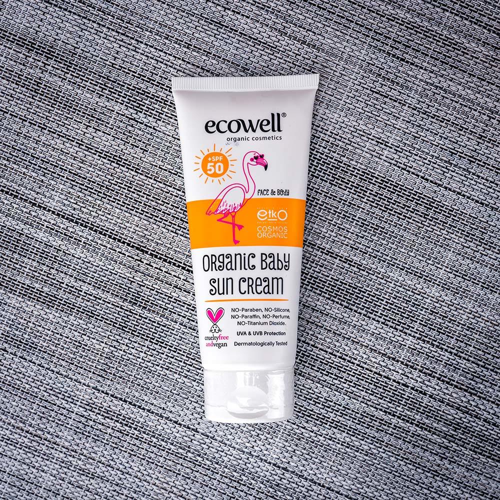 Ecowell Organik Bebek Güneş Kremi 50 Spf 110 Gr