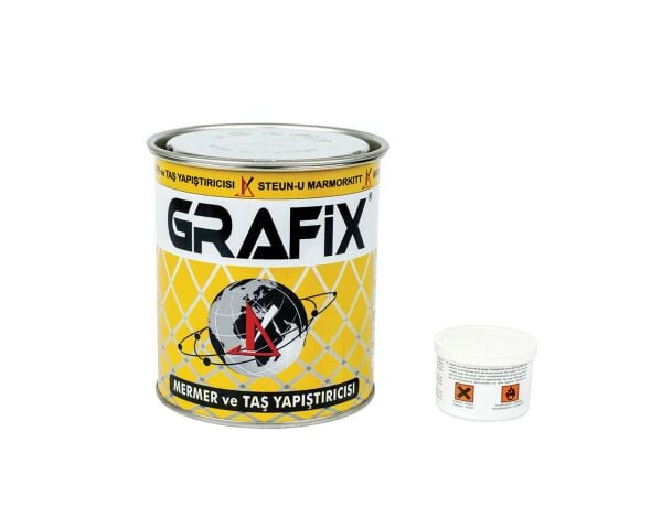 Grafix G12 Mermer ve Taş Yapıştırıcı Bej Renk 1.2 kg