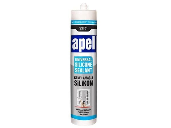 APEL Genel Amaçlı Silikon Siyah SS721 250 ml