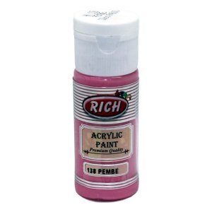 Rich Akrilik Boya 30 cc -  Pembe