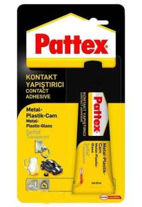 Pattex Metal Plastik Cam Yapıştırıcı Şeffaf 50 gr Tüp