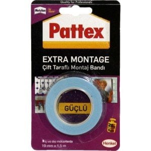 Pattex Extra Montaj Tamir Bandı 19mm x 1,50m