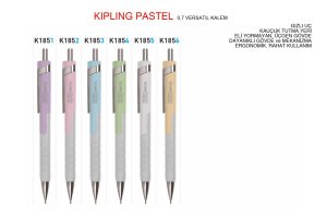 Gıpta Pastel Versatil Uçlu Kalem Kipling 0.7 mm - Pastel Pembe