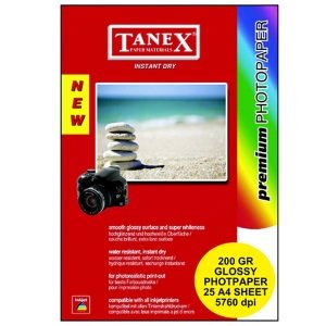 Tanex Fotoğraf Kağıdı 25li A4 200 gr.