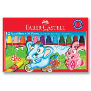 Faber Castell Pastel Boya Karton Kutu 12 Renk