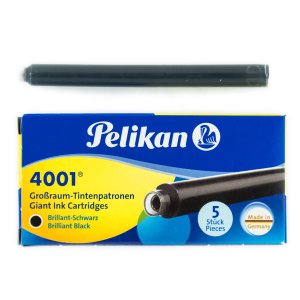 Pelikan Dolma Kalem Kartuşu Uzun 5'li Siyah