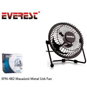 Everest Vantilatör Metal Usb EFN-482