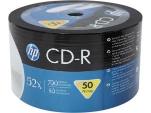 Hp Cd-R 700Mb/80Min 52X 50 li Shrink