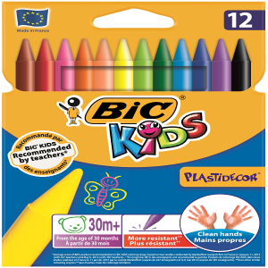 Bic Pastel Boya Plastidecor Karton Kutu 12 Lİ 920299