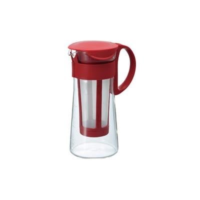 Hario Mizudashi 600 ml (Cold Brew) Coffee Pot (Red) - Filtreli Soğuk Kahve Demleme Sürahisi (Kırmızı)