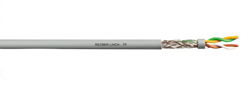 Reçber LIHCH Tp 2x2x0,50mm2 Sinyal Ve Kontrol Kablosu - 100 Metre Fiyatı