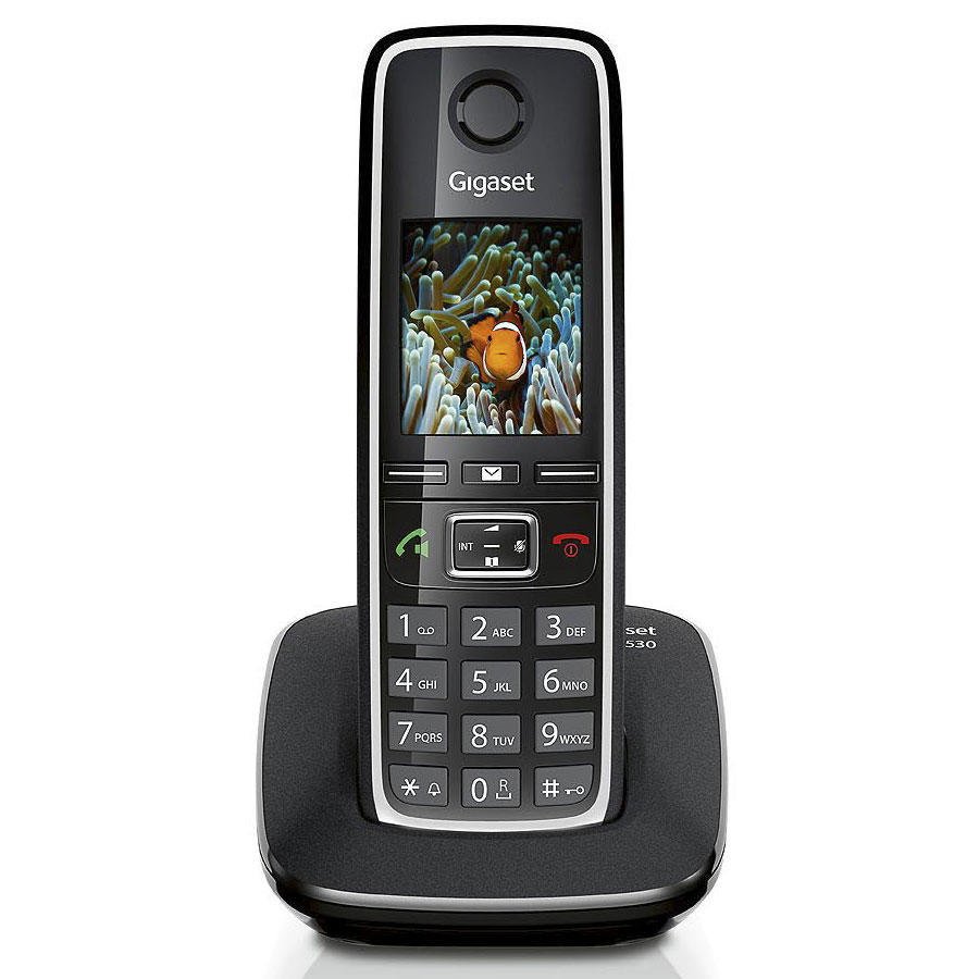 Телефон dect gigaset c530 a black обзор