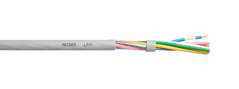 Reçber LIYY 5x0,50mm2 Sinyal Ve Kontrol Kablosu - 100 Metre Fiyatı