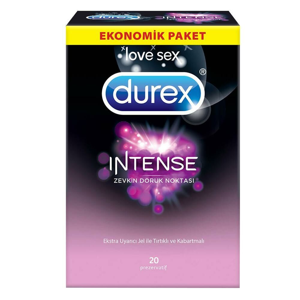 Durex İntense Prezervatif 20 Adet