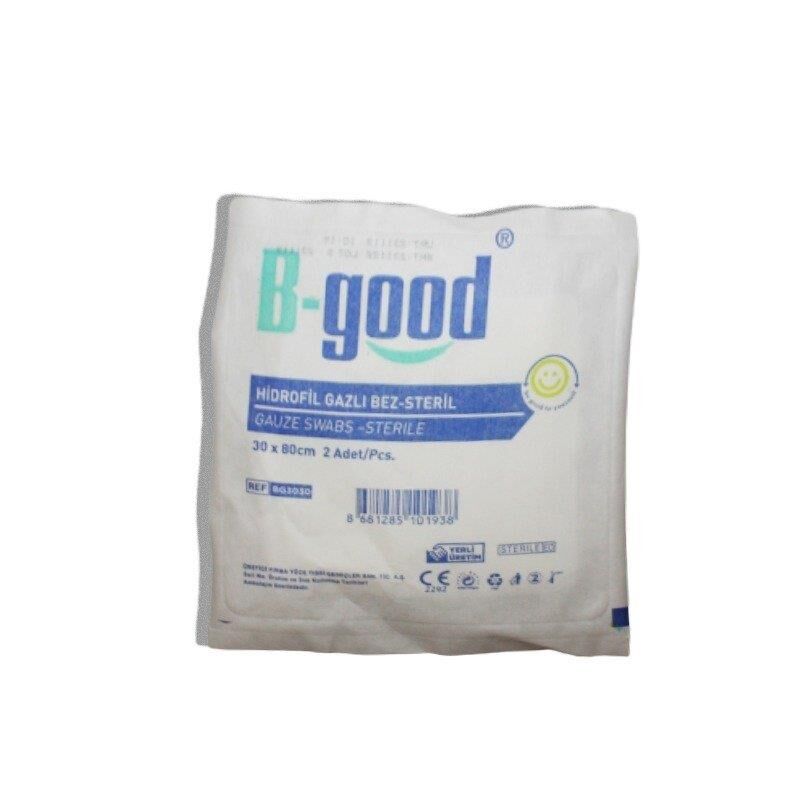 B-Good Steril Hidrofil Gazlı Bez 30 X 80 Cm 2 Adet