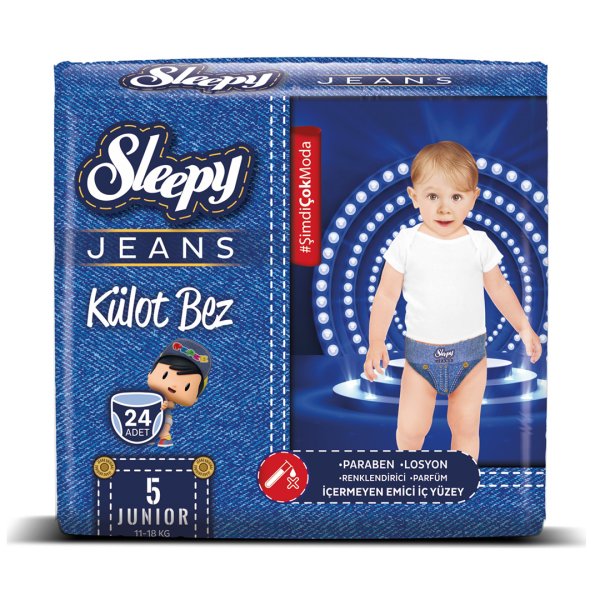 Sleepy Jeans Jumbo Kulotlu Junior 5 No 24 Lu