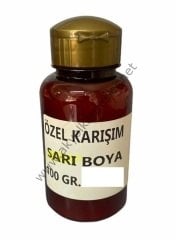 Özel Karışım Sarı Renk Boyası 100gr