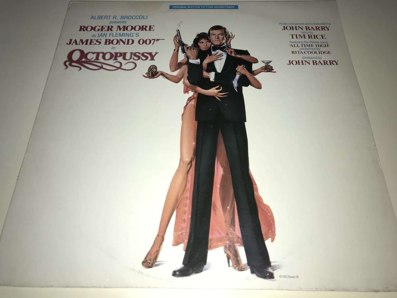 007 James Bond ‎ Octopussy Original Motion Picture Soundtrack 007 James Bond Plak Cd 