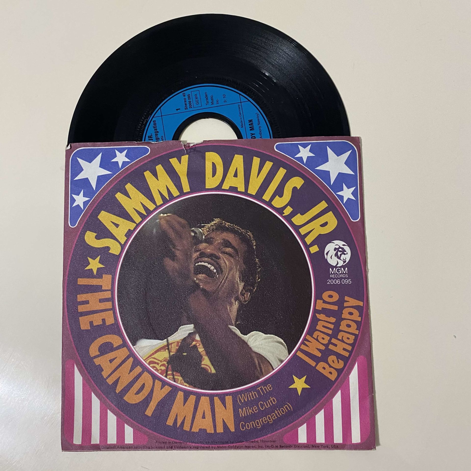 Sammy Davis Jr The Candy Man Plak CD DVD Sat N Al   Img E0942 