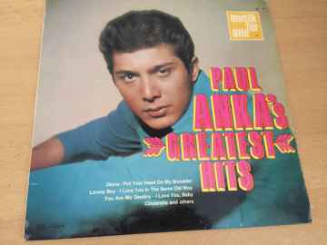Paul Anka - Paul Anka's Greatest Hits Plak Satın Al.